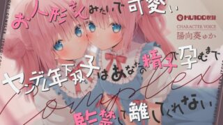 RJ01036164 img main 320x180 - 【あまあま子作り監禁天国】お人形さんみたいで可愛いヤンデレ年下双子はあなたの精子で孕むまで監禁して離してくれない