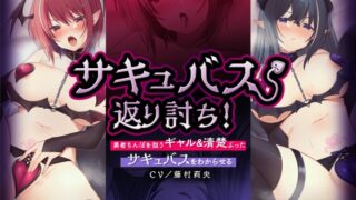 RJ01222249 img main 320x180 - サキュバス返り討ち!勇者ちんぽを狙うギャル&清楚ぶったサキュバスをわからせる