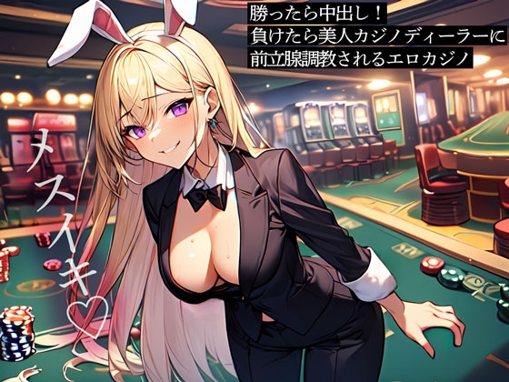 RJ01326459 img main - 勝ったら中出し!負けたら美人カジノディーラーに前立腺調教されるエロカジノ