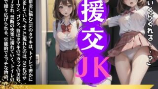 RJ01328463 img main 320x180 - トイレでJKと援交〜セーラー服でFカップを弄ぶ変態オヤジものがたり〜えちえちボイス