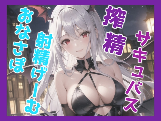 RJ01328550 img main - 精液を主食とする淫乱サキュバスのオナサポ射精ゲーム♪ アナルをゆるゆるガバガバになるまで開発されながら、何度も寸止め射精管理されながらメス堕ち射精