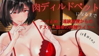 RJ01347419 img main 320x180 - 隣に住む妖艶なお姉さんの肉ディルドペットになるまで～寸止め・連続射精からのドスケベ騎乗の搾精ライフ～