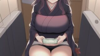 RJ01382321 img main 320x180 - 【ベッドオナニー】美人女子高生が座り込みオナ