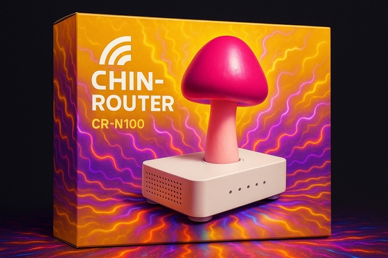 RJ01397468 img main - 【ちん◯ん専⽤ASMR】CHIN-ROUTER(ちんルーター) CR-N100 ちんるーたー 電子触手 オナニー 性感アップ