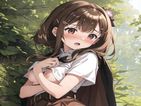 RJ01285008 img main - 森で出会った見習い魔法使いが、魔力が底を尽きたと言うので濃厚キスで魔力供給させてあげた!