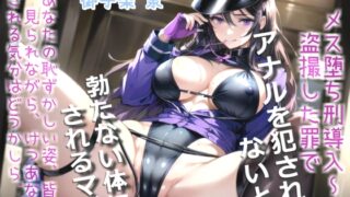 RJ01290166 img main 320x180 - 【オホ声x御子柴泉主演】メス堕ち刑導入~犯罪を犯した者は、好色ふたなり婦警官により大衆の前で恥ずかしい恰好を無理●りさせられ、アナルがガバガバになるまで犯される
