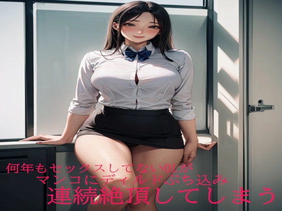RJ01292914 img main - 何年もセックスしてないOLがマンコにディルドぶち込み連続絶頂してしまう