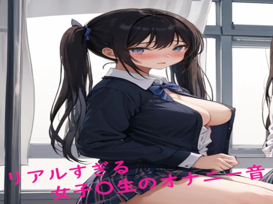 RJ01309803 img main - リアルすぎる女子〇生のオナニー音