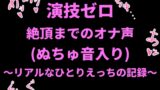 RJ01407446 img main 160x90 - 演技ゼロ、絶頂までのオナ声(ぬちゅ音入り)〜リアルなひとりえっちの記録〜