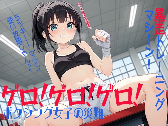 RJ01344997 img main - ゲロ!ゲロ!ゲロ! ボクシング女子の災難 暴走トレーニングマシーン!