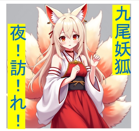 RJ01428624 img main - 九尾妖狐の夜訪れ