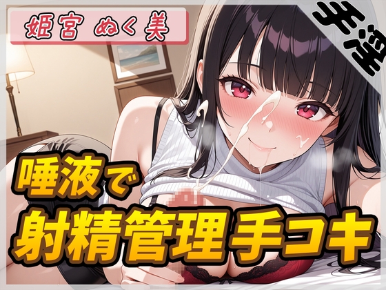 RJ01429780 ana img main - 【オナサポ】オナニスト&オナニージャンキーの同人声優 姫宮ぬく美「唾液たっぷり！射精管理手コキ！」【姫宮ぬく美】